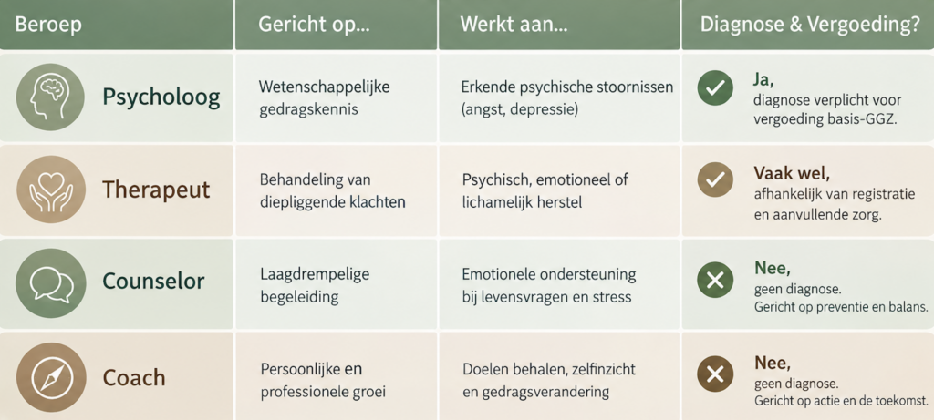 verschil tussen